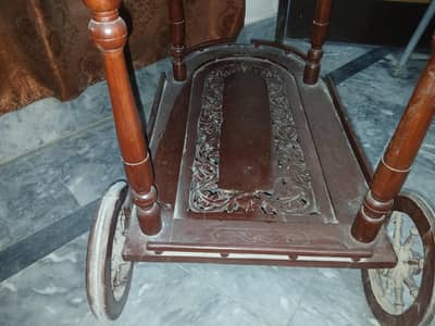 wooden Tea trolly