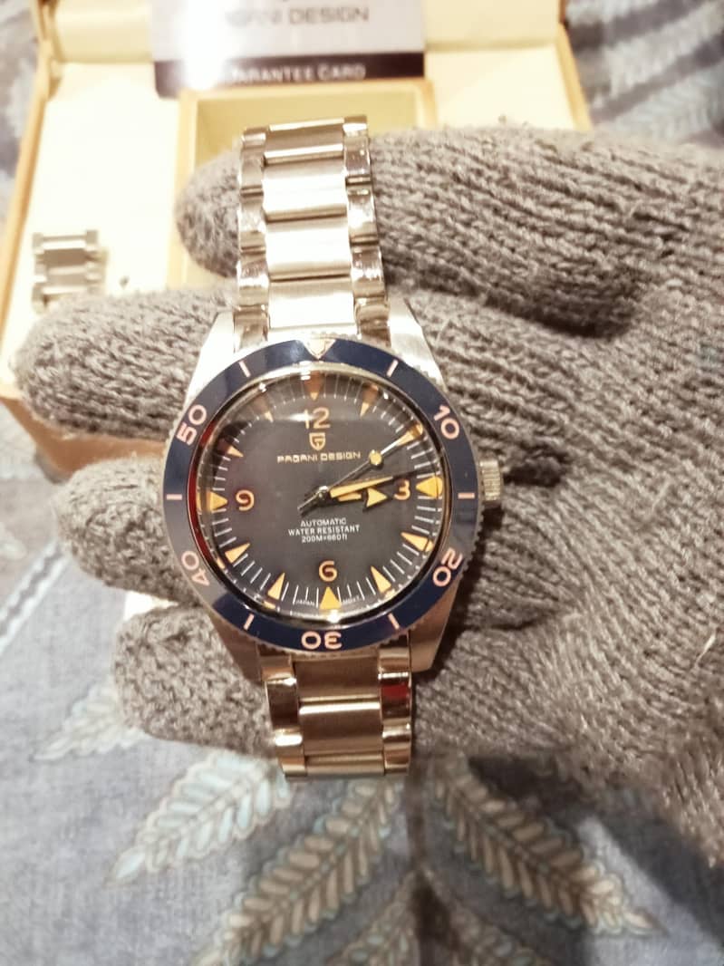 Pragani Design Watch Automatic 5