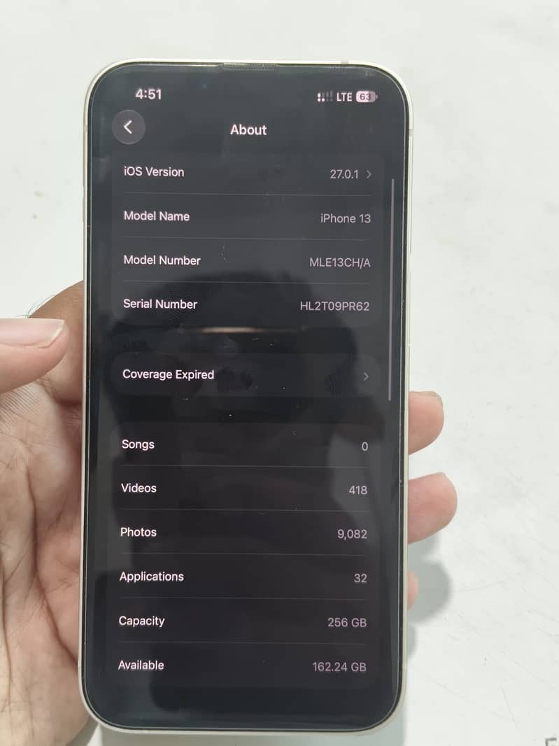 Apple iPhone 13 256gb PTA Approved 2
