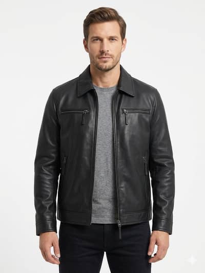 Premium faux leather jacket