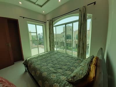 Single wooden bed with spring mattress