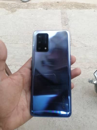 OPPO F19 6/128 front finger