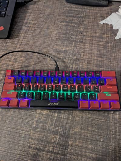 Jedel wired mechanical keyboard