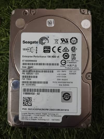 Seagate 600GB 2.5" SAS Hard Drive