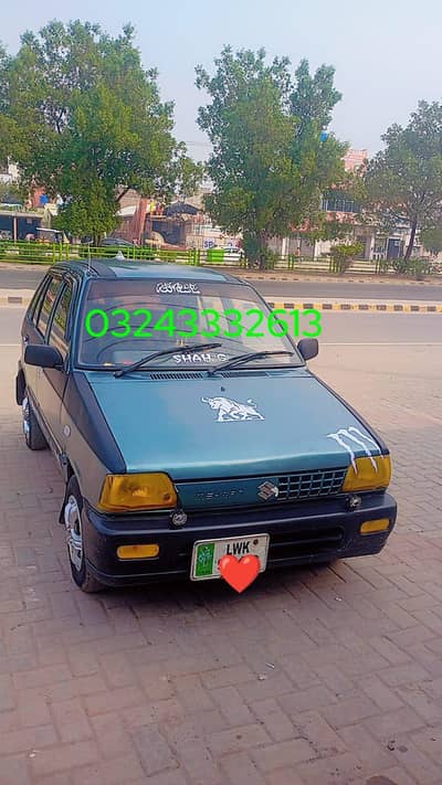 Suzuki Mehran  2006 contact Nbr 03243332613