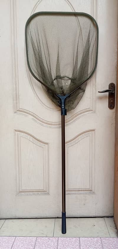 Fishing landing net with rubber mesh *Net head width : 50 cm × 60 cm*