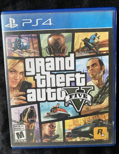GTA 5 (Grand Theft Auto V) PS4 Original Disc – Scratchless