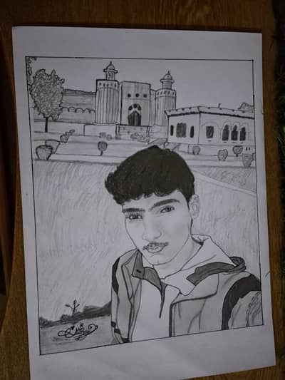 Sketching service available giving all what it takes