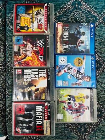 PS3 & PS4 CD's for Sale