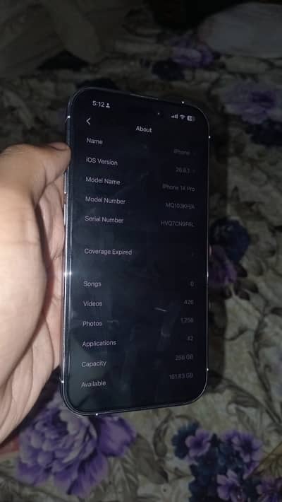 Apple iPhone 14 Pro PTA 256