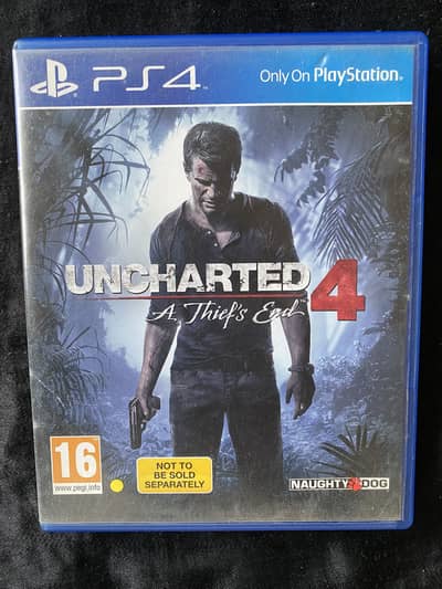 Uncharted 4: A Thief’s End PS4 – Original Scratchless Disc