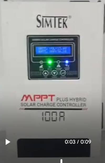 simtek mppt 100A plus hybrid