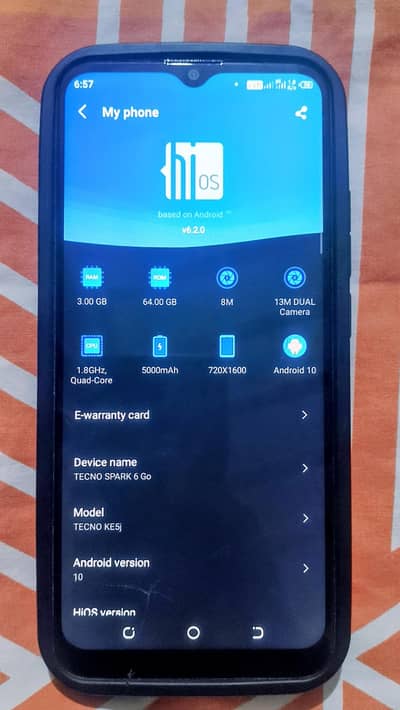 Tecno Spark 6