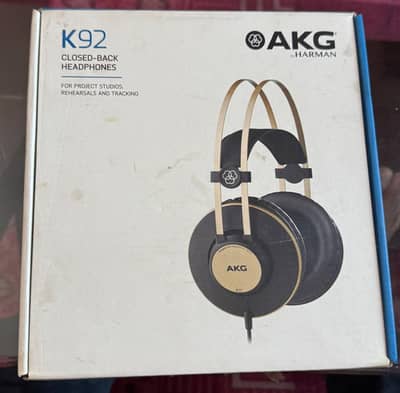 AKG K92 Over-Ear Closed-Back Studio Headphones
