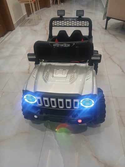 Battery operated ride-on car. ideal for  age 2-6 yrs