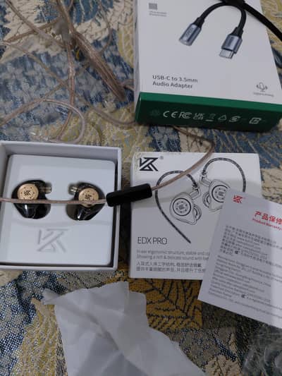 KZ EDX PRO Gaming Earbuds HiFi Deep Bass with Mic