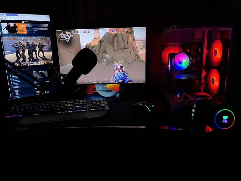 Complete gaming setup 0