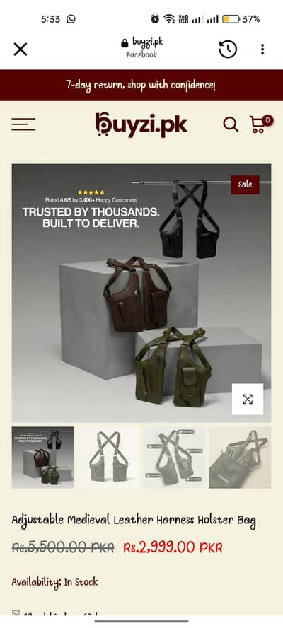 leather furnished bag for boys