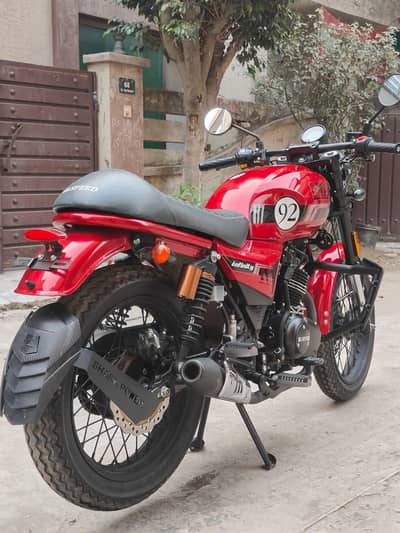 we are selling our Hi speed 150CC bike in very good condition