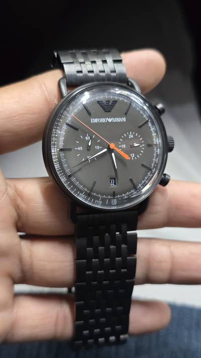 Emporio Armani Matt Black Original