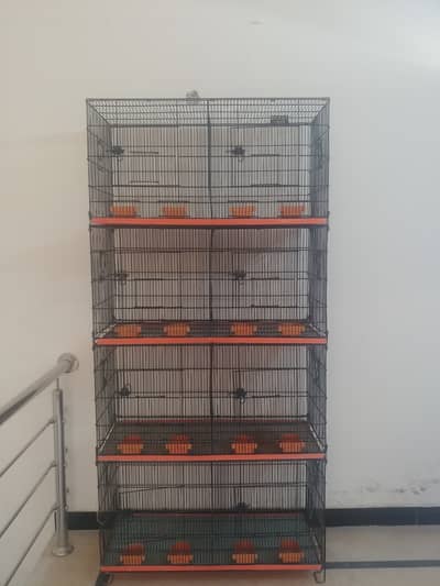 8 compartment cage for sale , 4 month use