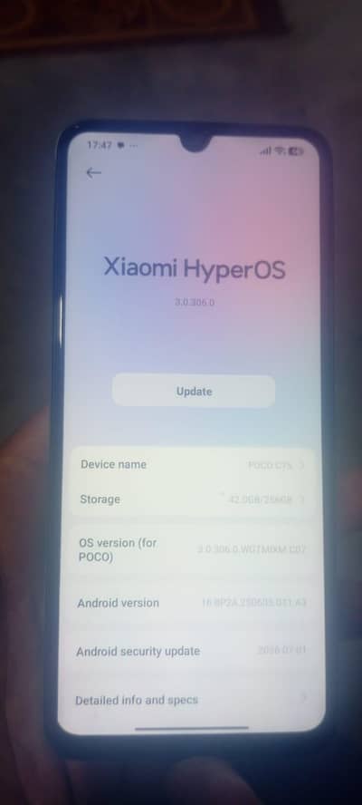 Xiaomi POCO C75 03284207274 call me 8 256