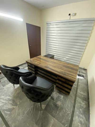 One executive table three office tables set for sale