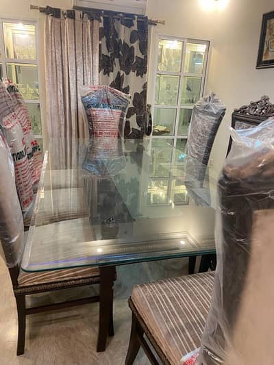8 Seater - Dinning Rooms Table + Chairs
