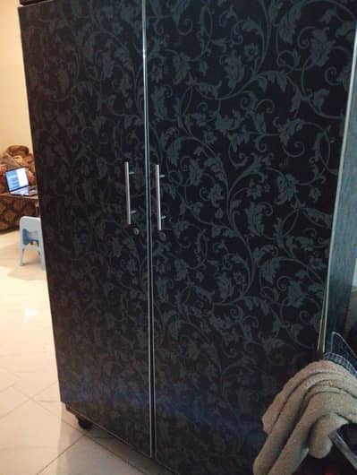 two door wooden almari