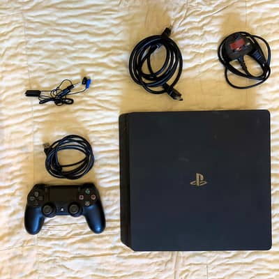 PS4 Slim 500GB + 3 Games | First Owner | Well Kept