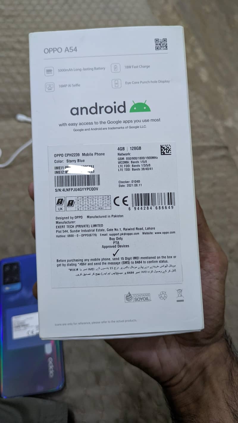 OPPO A54 4