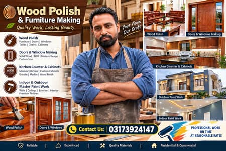 delightful furniture making and polishing
