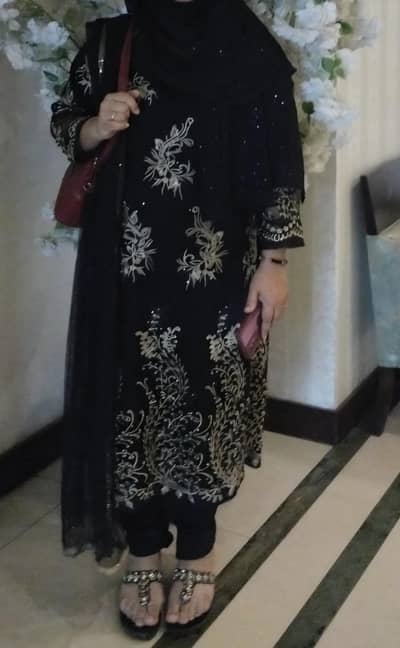 3 piece black fancy  dress