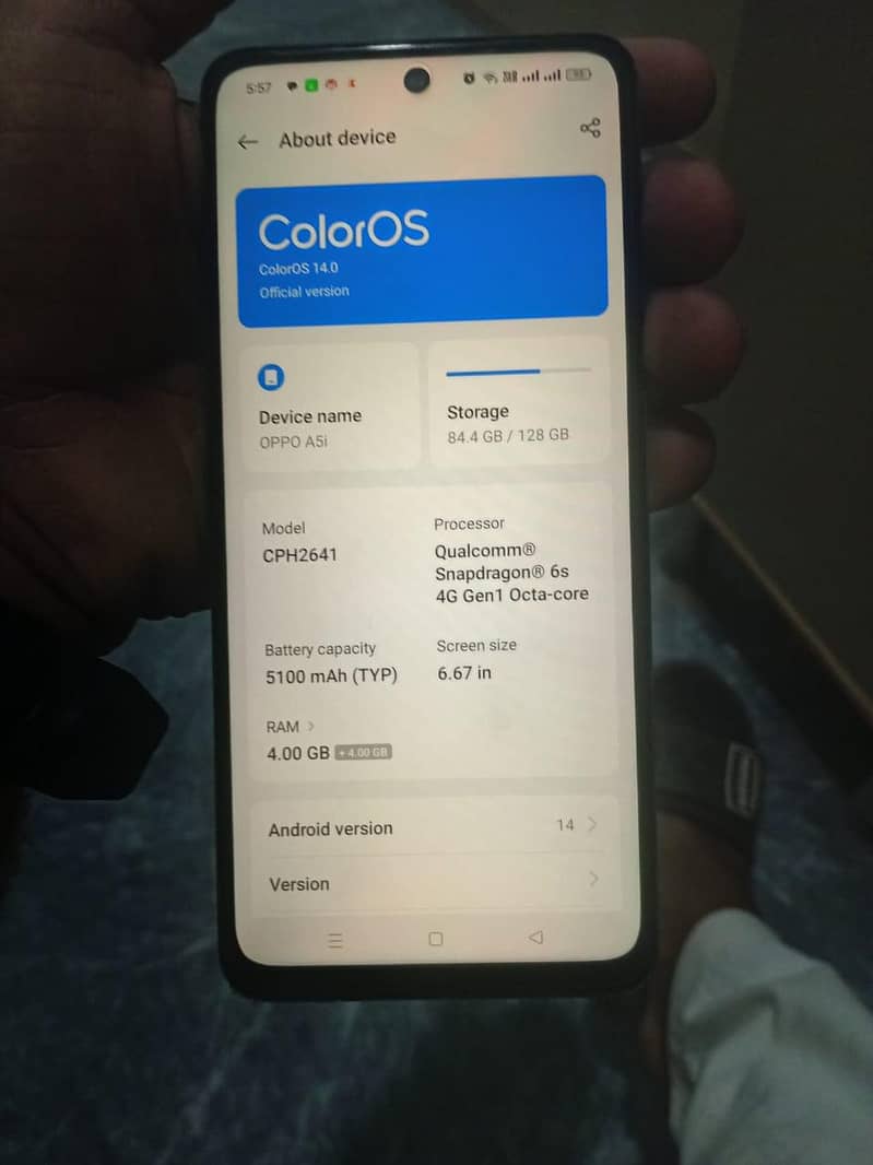 OPPO A5i 5