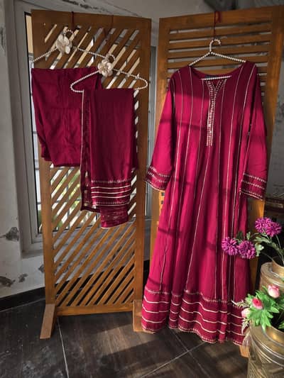 Red Wedding Formal Peshwas