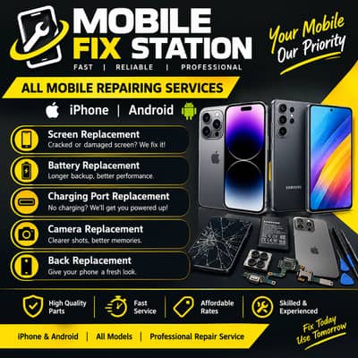 Mobile Fix Station – All Mobile Repairing Services for iPhone & Andro