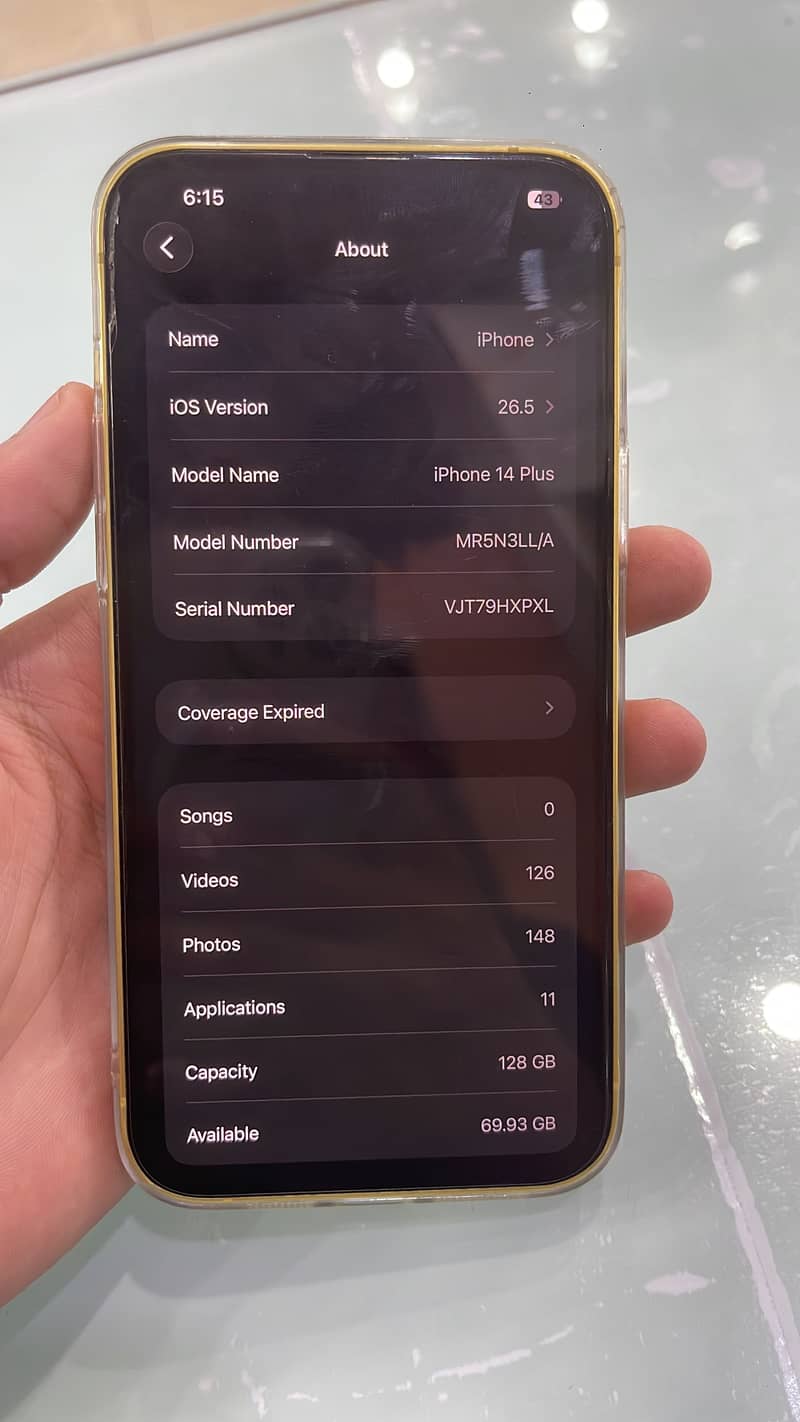Apple iPhone 14 plus 6
