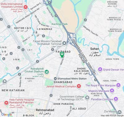 Fully Furnished 2500 Square Feet Office Available In Murree Road For rent