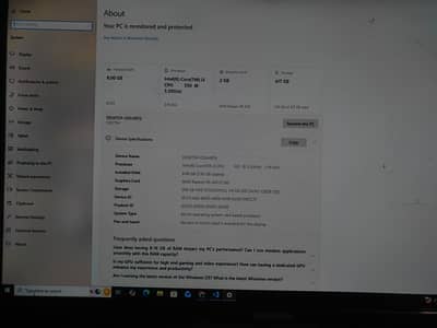 Core i3, 8GB RAM, AMD GPU