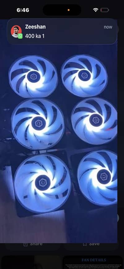 Argb Fans With 3 pin Supported