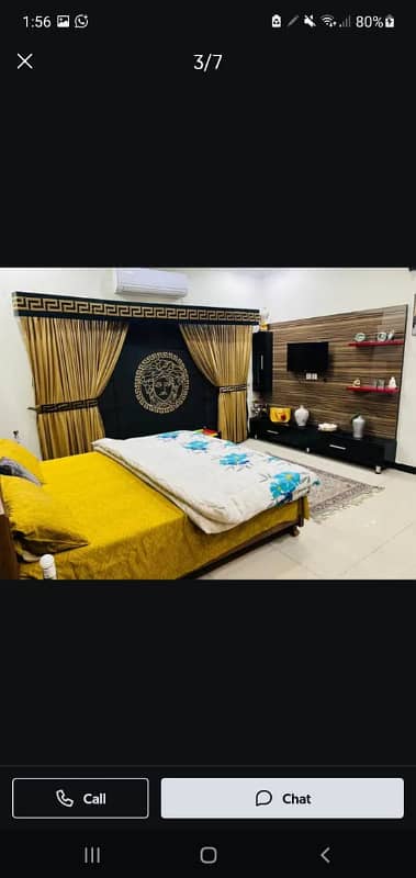 Flate for rent only for students girls and job holder girls only serious clients contact