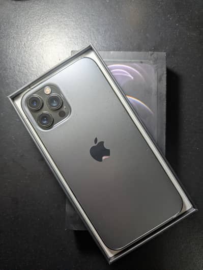 Apple iPhone 12 Pro Max 256GB Graphite | PTA Approved | Dual SIM | Box