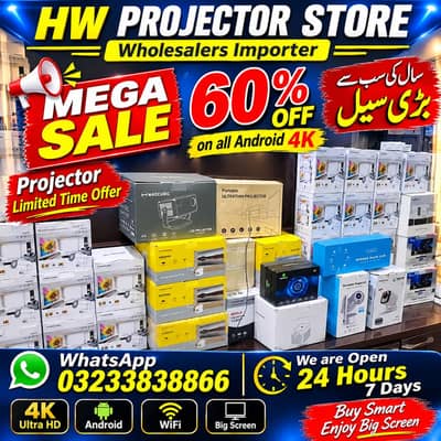 Full Hd 4k Android projector multimedia laser projector projector wifi