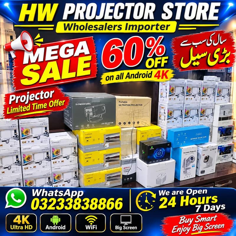 Full Hd 4k Android projector multimedia laser projector projector wifi ...
