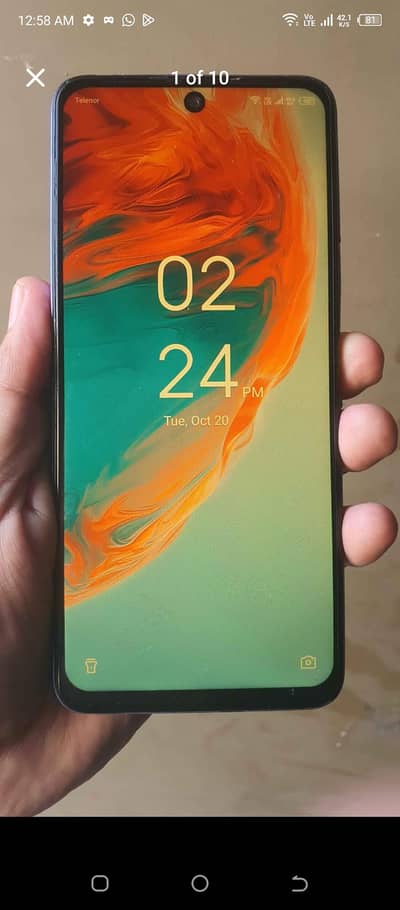 Tecno CAMON 18T Good working betry backup