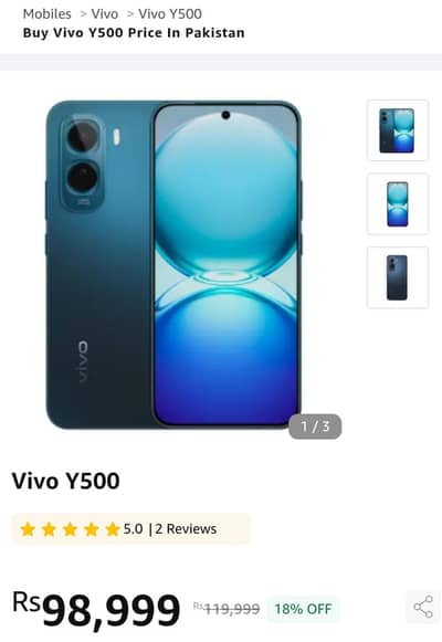Vivo Y500