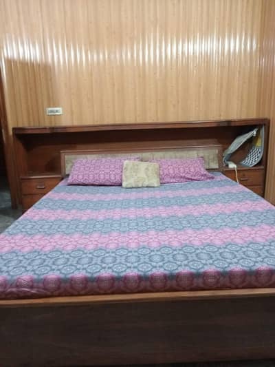 Wooden Double Bed