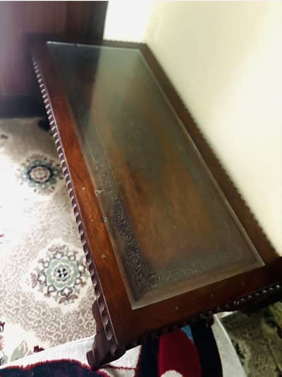 Kashmiri handcrafted wooden tables