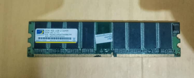 1GB and 512MB Ram of computer