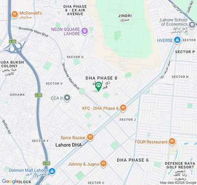 100% Confirm Meeting With Owner 1 Kanal Facing park Plot For Sale In T Block Phase 8 Defence Lahore
